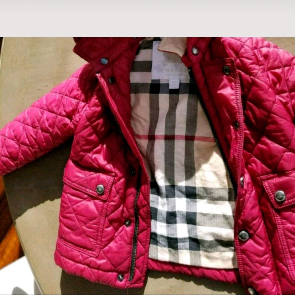 Burberry light weight jacket